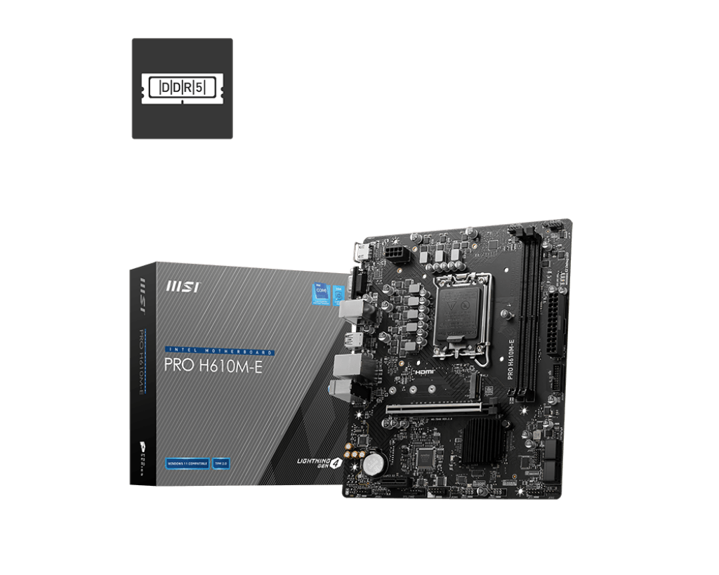 MB MSI PRO H610M-E DDR5 LGA 1700
