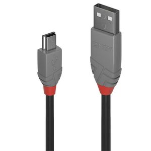 Cablu Lindy 5m USB 2.0 Type A to Mini-B