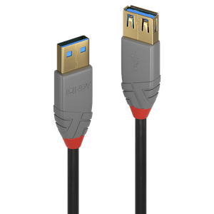 Cablu Lindy 0.5m USB 3.2 Gen1 Ext A/A An