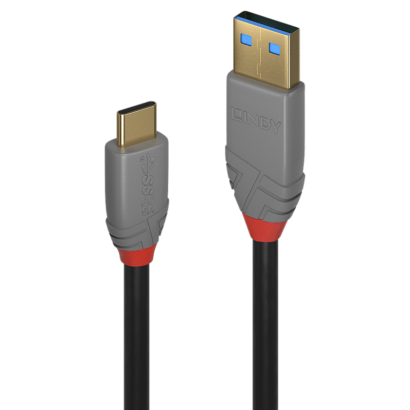 Cablu Lindy 1.5m USB 3.2 Type A to C PD