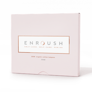 Tampon din bumbac organic mini – 16 bucăți Enroush