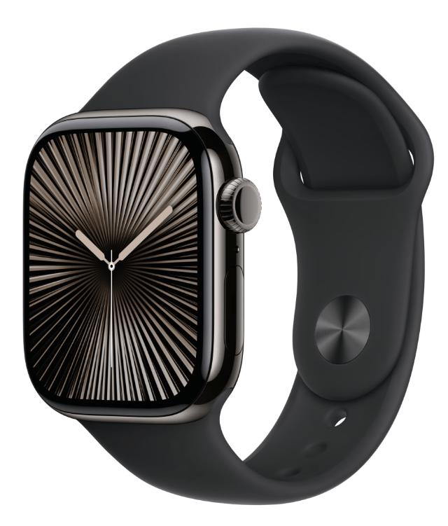 AW S10 42 Cel Slate Titan Black Band M/L