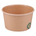 Boluri Carton Pla Kraft Top 115 mm 300 ml 50 bucset - Cod 801713
