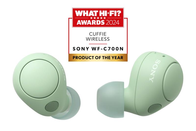 Casti Sony WF-C700N wireless, verde