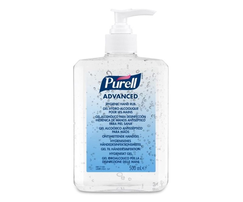 gel dezinfectant purell
