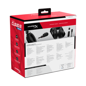 Casti HP HyperX Cloud III S WS, ng-rosu