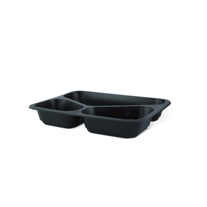Caserolă meniu 3 compartimente 227x178x50mm, PP, termosudabilă – Set 50 bucăți