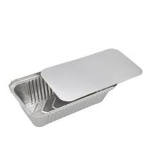 Forma de copt S-729 – caserolă aluminiu dreptunghiulară  100 buc/set