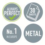 Perforator-metalic-2-perforatii-30-coli-Leitz-diverse-culori-gri-2