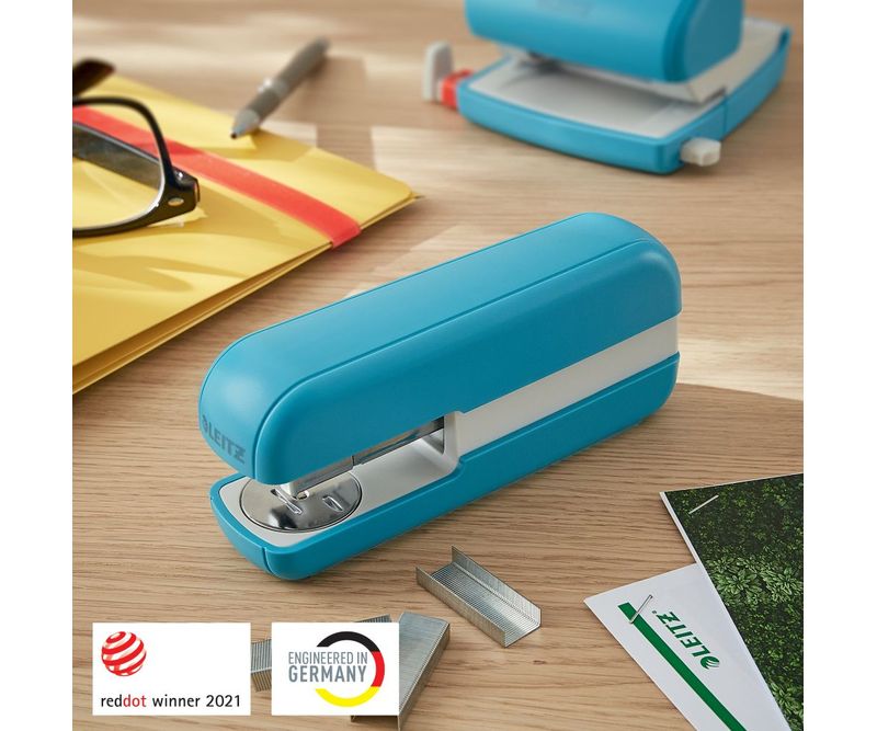 Capsator-plastic-24-26-6-mm-30-coli-Leitz-diverse-culori-albastru-celest-3