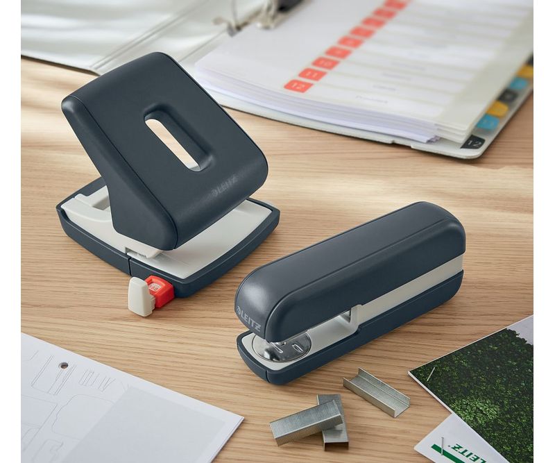 Capsator-plastic-24-26-6-mm-30-coli-Leitz-diverse-culori-gri-antracit-7