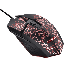Mouse Trust GXT 113 Felox 6400 DPI, negr
