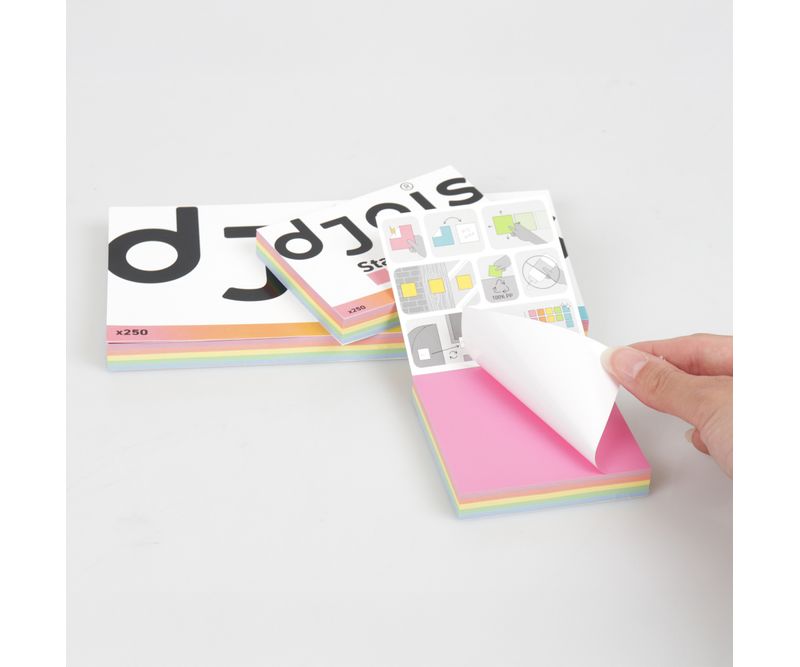 Notite-adezive-electrostatice-Djois-75x75-mm-5-culori-250-file-5