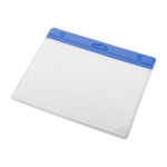 Suport ecuson din PVC 11x9.5 cm albastru