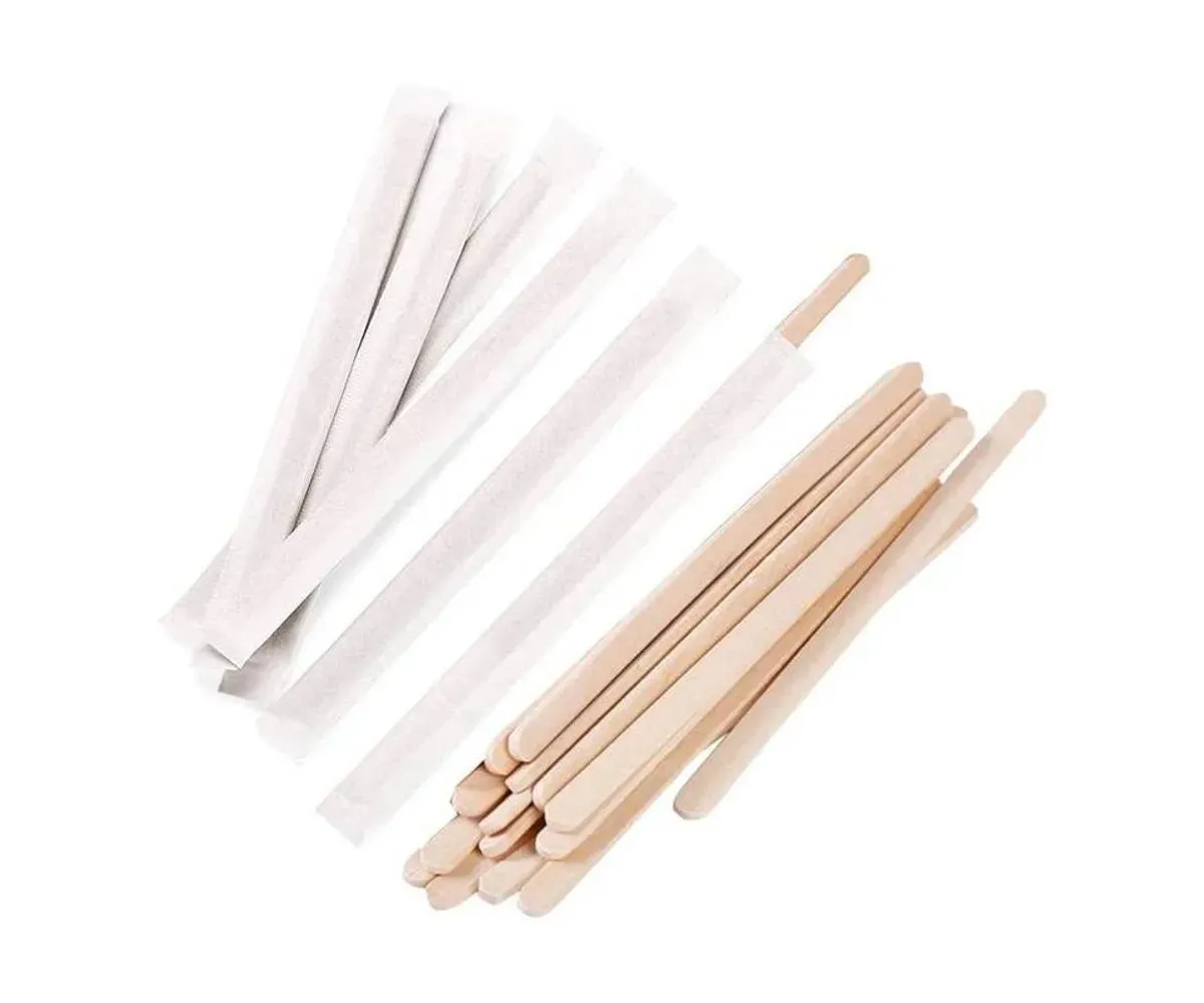 Palete lemn pentru cafea 11 cm ambalate individual – set 1000 buc