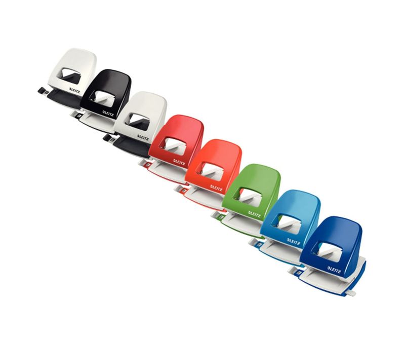 Perforator-metalic-2-perforatii-30-coli-Leitz-diverse-culori-albastru-0