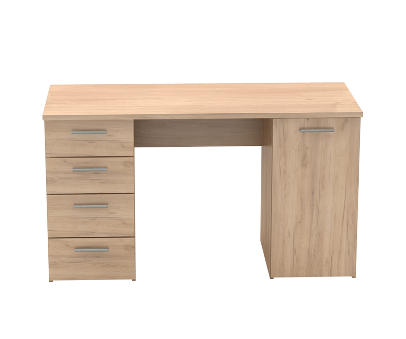 Birou-cu-dulap-și-sertare-din-DTD-laminat-stejar-artisan-137x60x76.3-cm-4