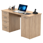 Birou-cu-dulap-și-sertare-din-DTD-laminat-stejar-artisan-137x60x76.3-cm-5