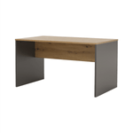 Birou-140x80-cm-gri-antracit-cu-blat-stejar-artisan-vedere-laterală-dreapta
