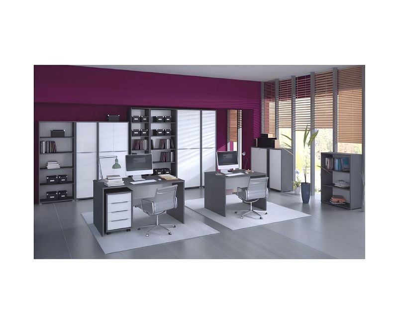 Birou-gri-antracit-alb-100x80-cm-integrat-intr-un-birou-modern-amenajat