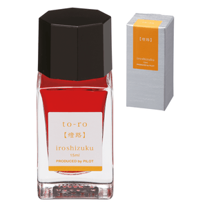 Cerneala stilou Pilot Iroshizuku "To-ro" 15 ml portocaliu