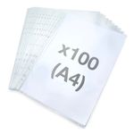 Folii-protecție-A4-plastic-reciclat-60-microni-set-100-bucăți