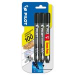 Set-3-markere-permanente-Pilot-100-negre-1-mm-varf-rotund