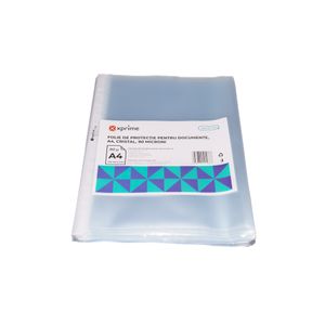 Folie protectie documente A4 XPrime cristal 90 microni 100 bucati/set