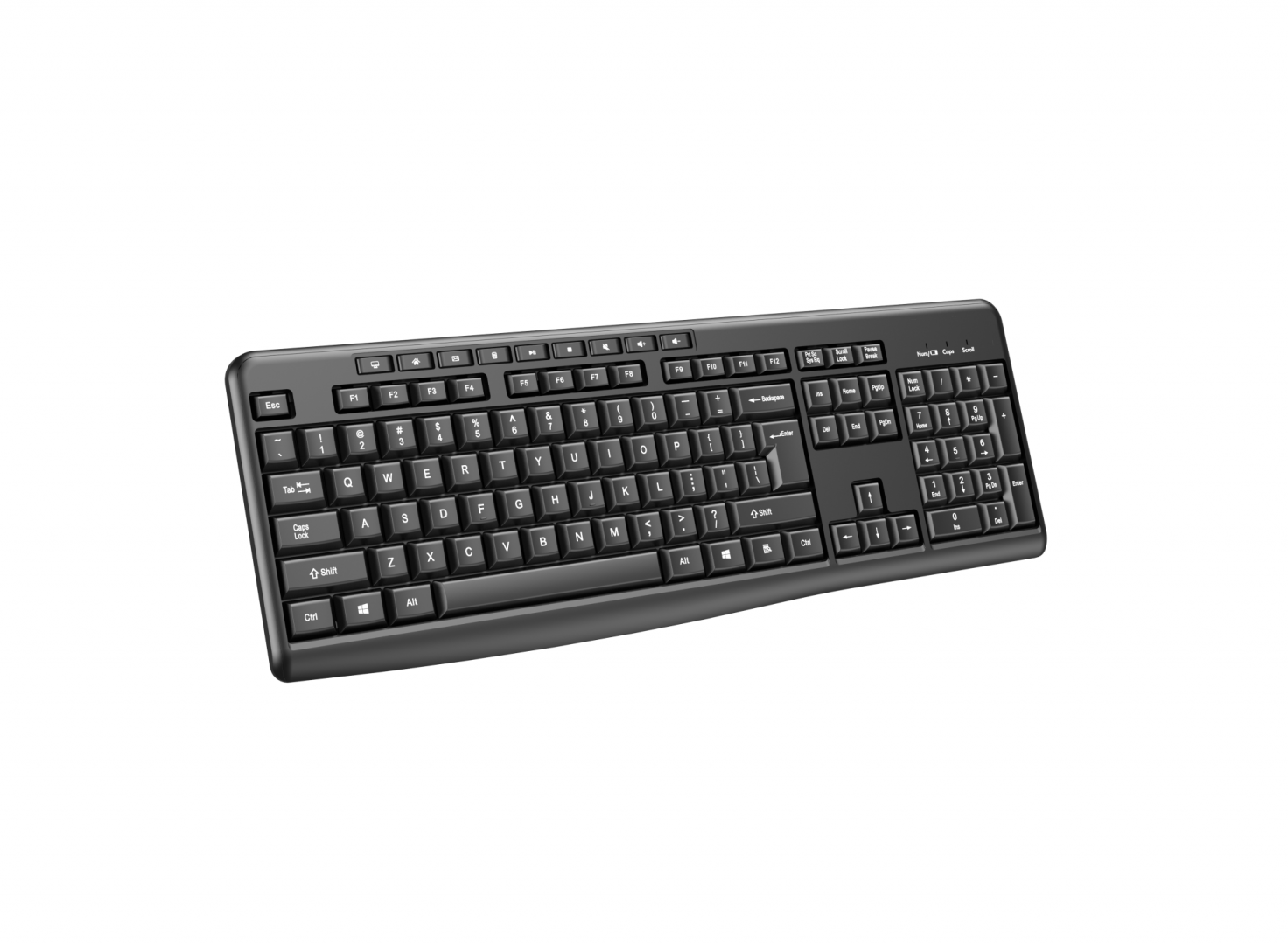TASTATURA SERIOUX SRXK-SKB706W - Dacris.net