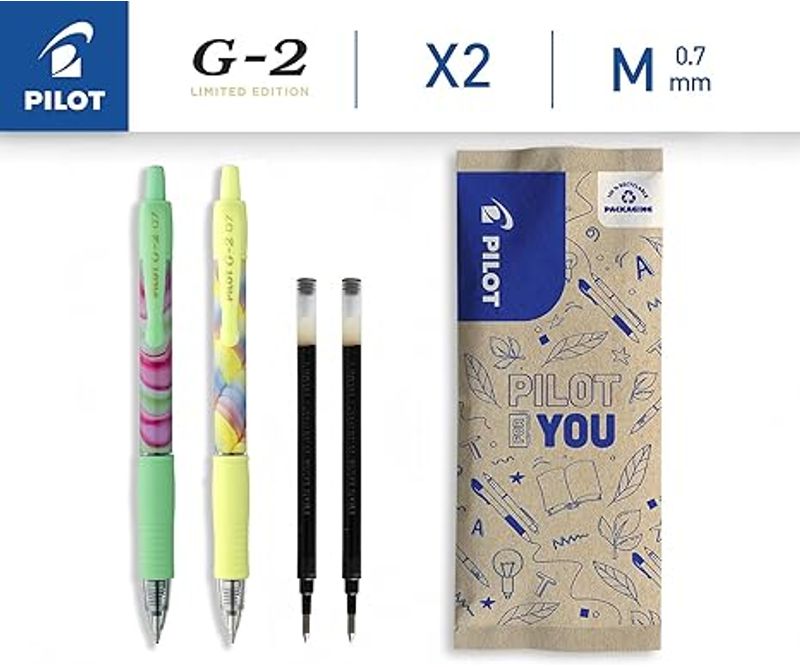 set-flow-pack-rollere-cu-gel-pilot-g2-flow