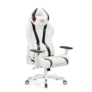 Scaun gaming Diablo X-Horn 2.0 Normal Size: alb-negru