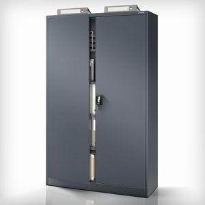 Dulap metalic cu incuietoare JAN II, 1150 x 1850 x 400 mm, antracit