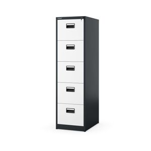 Dulap metalic de arhivare SARA V5, 460 x 1625.5 x 620 mm, antracit-alb