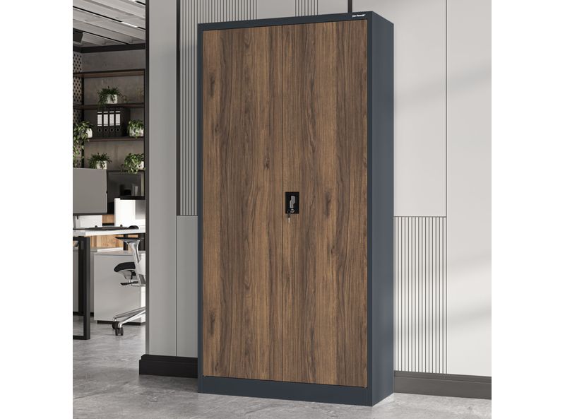 Dulap metalic cu încuietoare JAN, 900 x 1850 x 400 mm, Eco Design