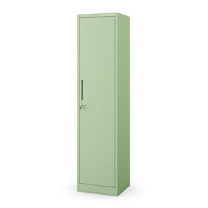 Dulap birou inalt ALEX, 450 x 1850 x 400 mm, Fresh Style: verde pastel