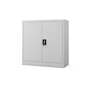 Dulap pentru dosare cu cheie BEATA, 900 x 930 x 400 mm, gri