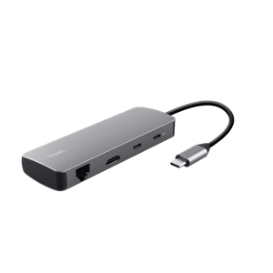 Adaptor Trust Dalyx 8 in 1, gri