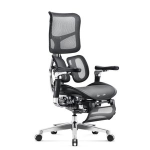 Scaun de birou ergonomic BRAVE V-Kinetic: negru