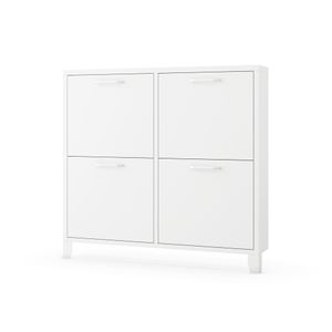 Pantofar ingust SHIRLEY 960 x 900 x 170 mm, alb