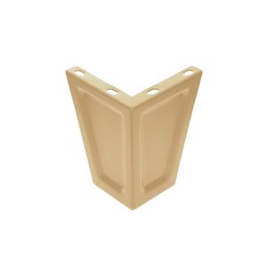 Picioare pentru mobila, set de 4 buc bej