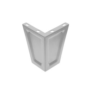 Picioare pentru mobila, set de 4 buc gri