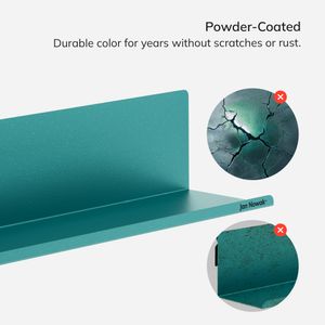 Raft de perete JOANNE 700 mm, Modern: verde marin