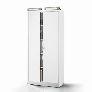 Dulap metalic JAN Compact 1750 x 800 x 400 mm, gri