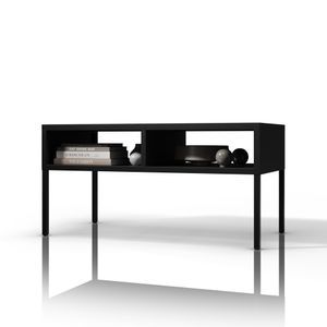 Masa de cafea MATTEO 900 x 450 x 450 mm, neagra