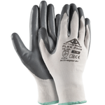 Mănuși-protecție-poliester-palmă-imersată-nitril-gri-Active-Gear-mărimea-9