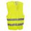 Vestă reflectorizantă galben/portocaliu diverse mărimi Rock Safety Blinkit-1781594880809