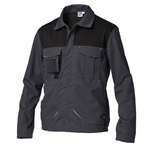 Bluză-protecție-bumbac-elastan-cu-buzunare-Tago-gri-2XL