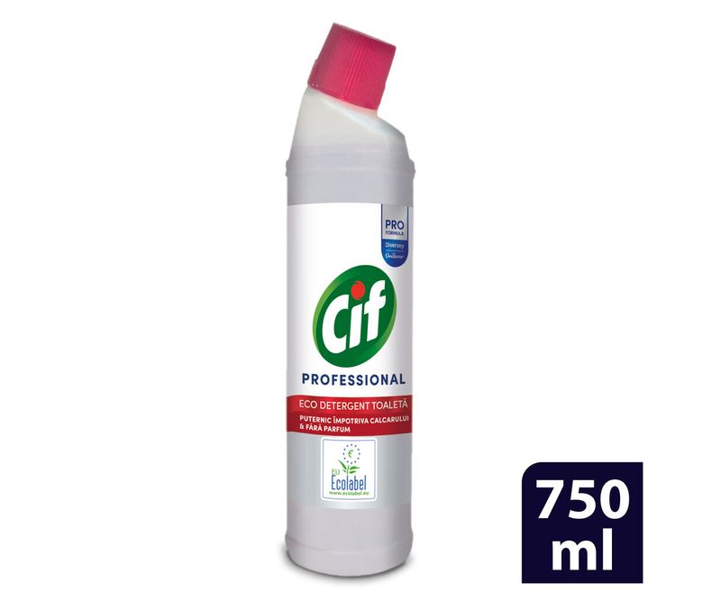 Detergent-toaletă-Cif-Professional-Eco-anticalcar-750ml-fără-parfum-1