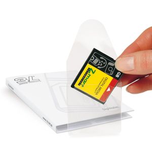 Buzunar autoadeziv pentru memory card 10 bucati/set 3L Office
