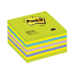 Notite adezive Cub 3M Post-it Lolipop 450 file culori neon